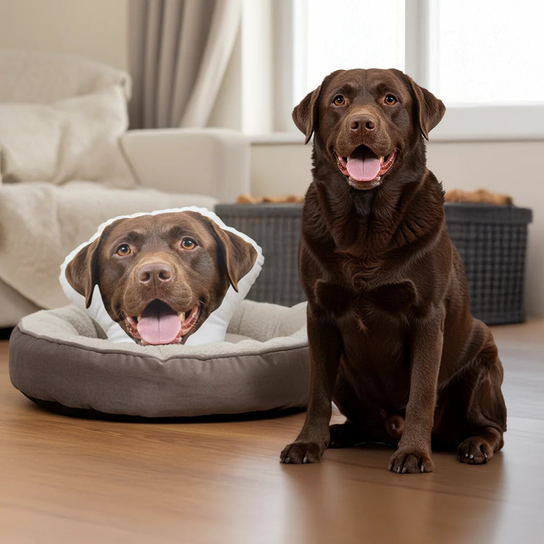 Personalised Shape Pillow - Your Photo Head