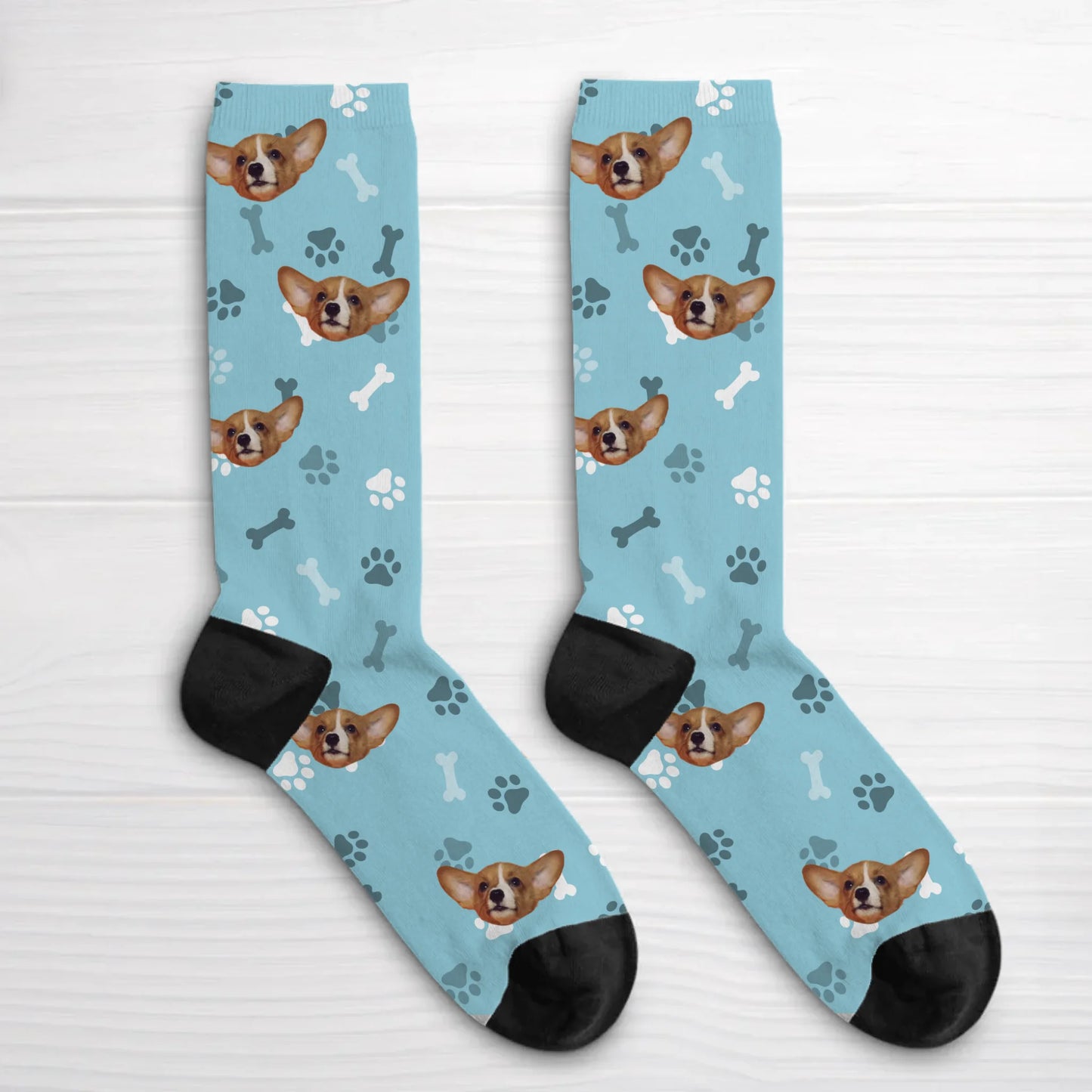 Personalised Socks With Dog Or Cat - Your Photo
