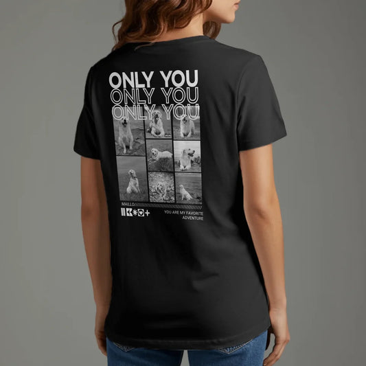 Personalised T-Shirt With Dog or Cat - Only You
