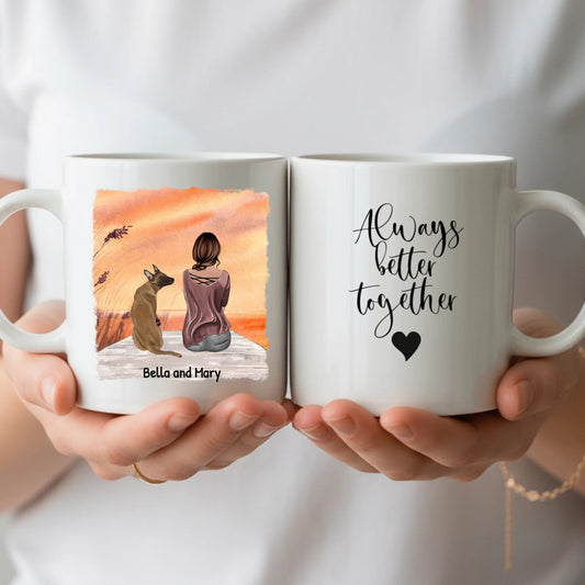 3D woman mugs