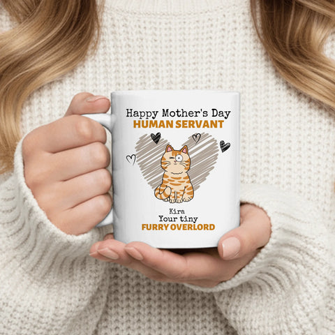 Personalised Mug With Cat - Fluffy Master - Featured Image