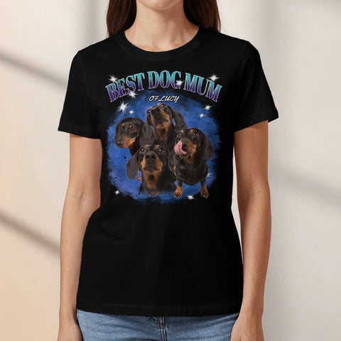 Personalised T-Shirt With Dog or Cat - Your 90s Photo - Featured Image