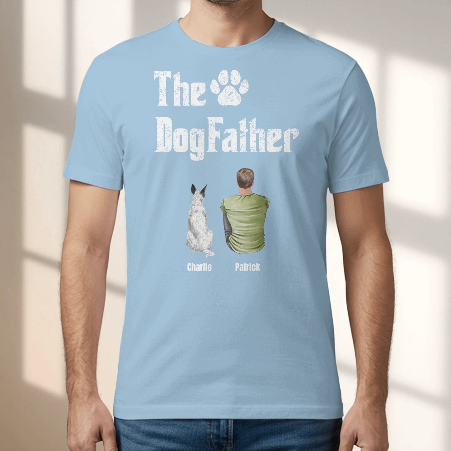 Personalised T-Shirt With Dog or Cat - The Petfather