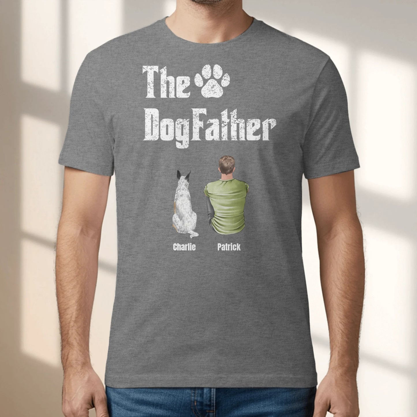 Personalised T-Shirt With Dog or Cat - The Petfather