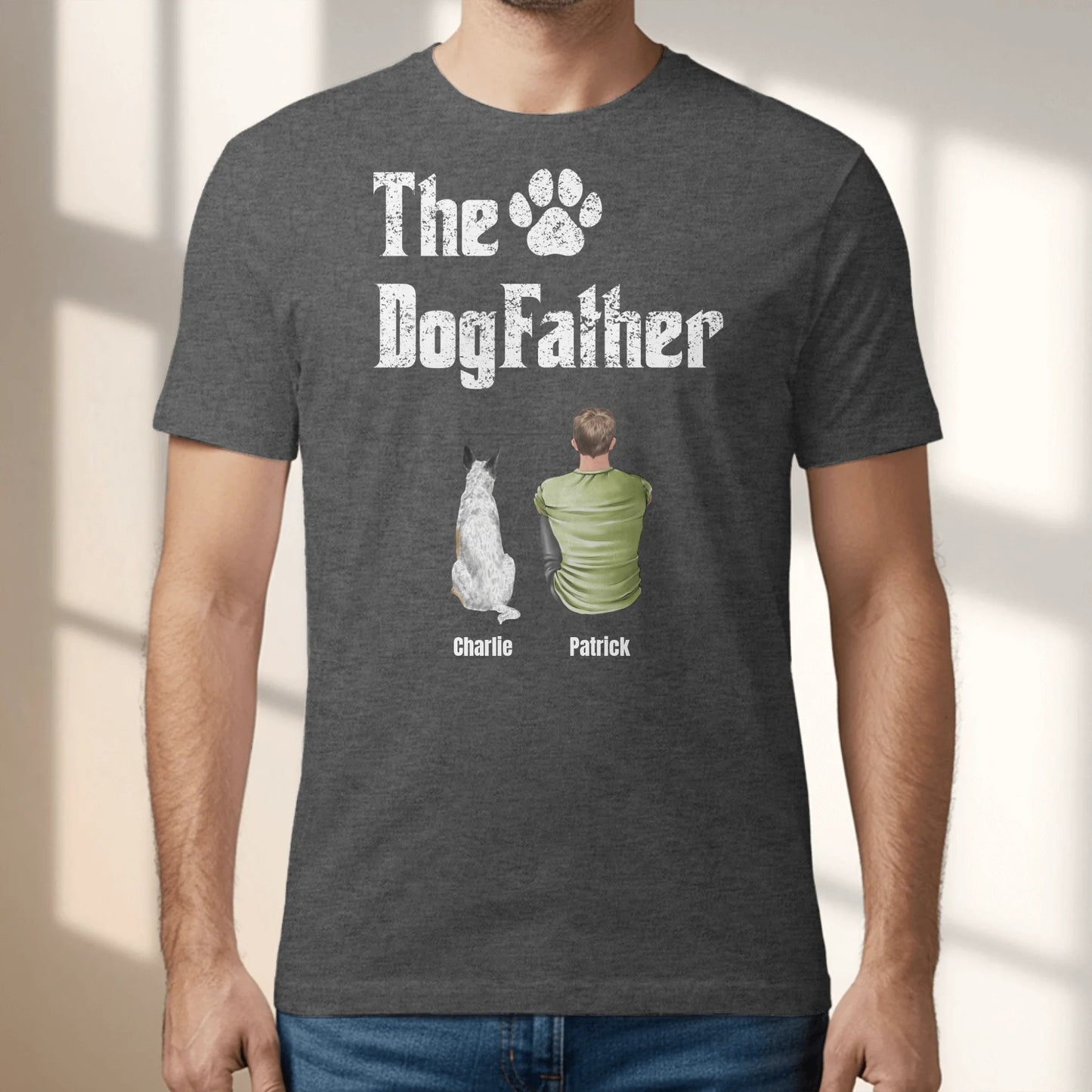 Personalised T-Shirt With Dog or Cat - The Petfather