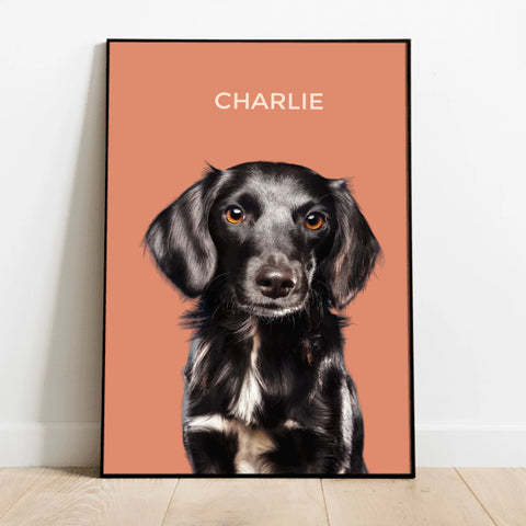 Personalised Poster With Dog or Cat - Your Photo - Featured Image