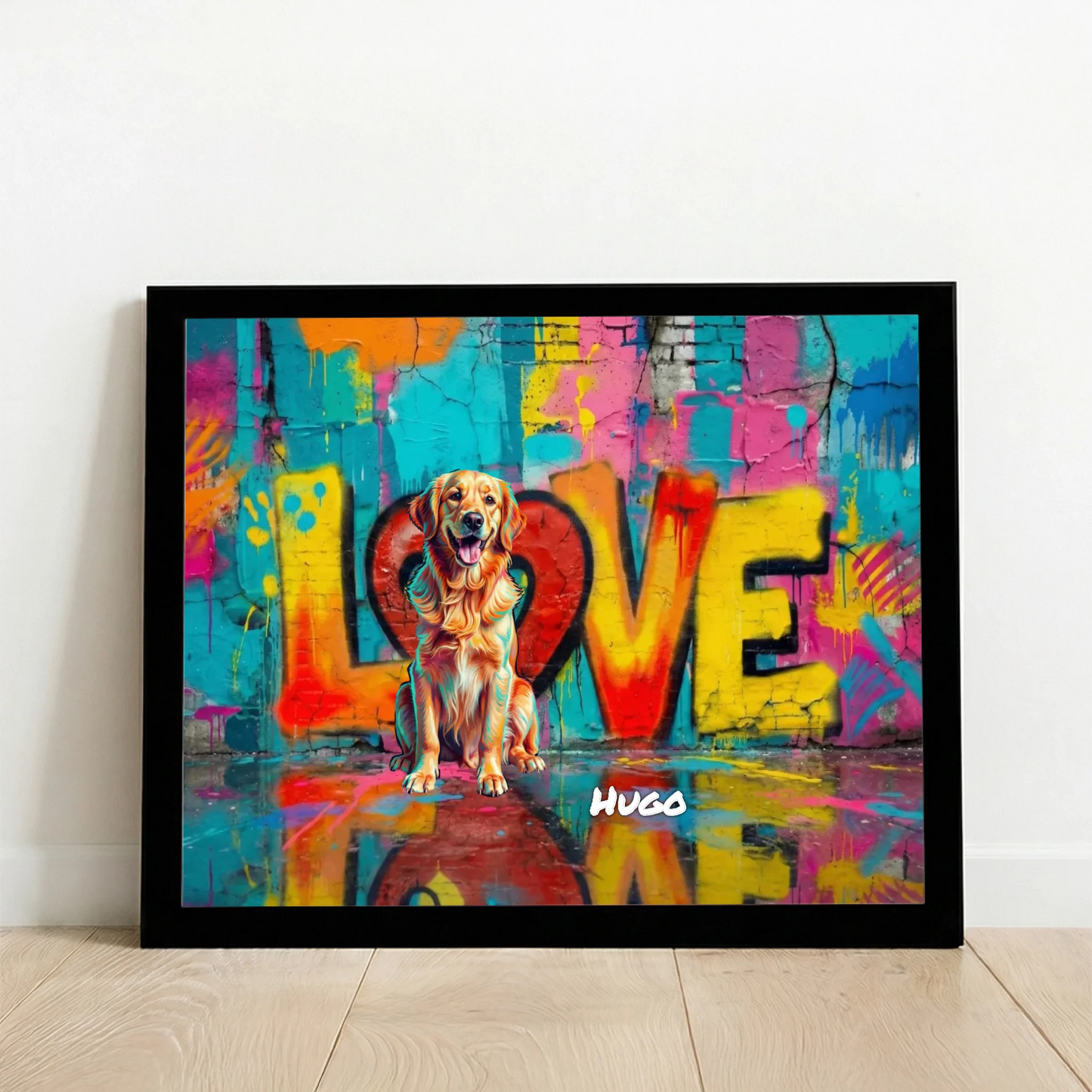 Framed Poster UK horizontal