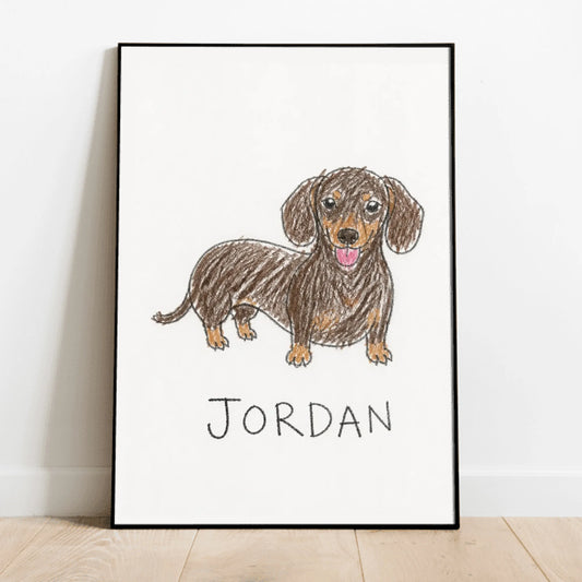 Personalised Poster - Scribble