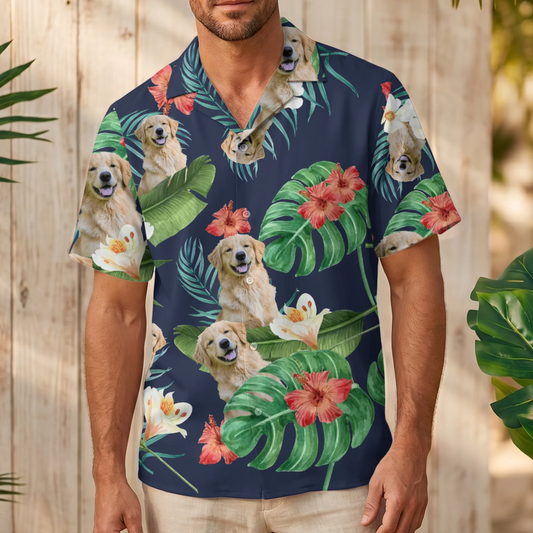 Personalised Hawaiian Shirt - Your photo