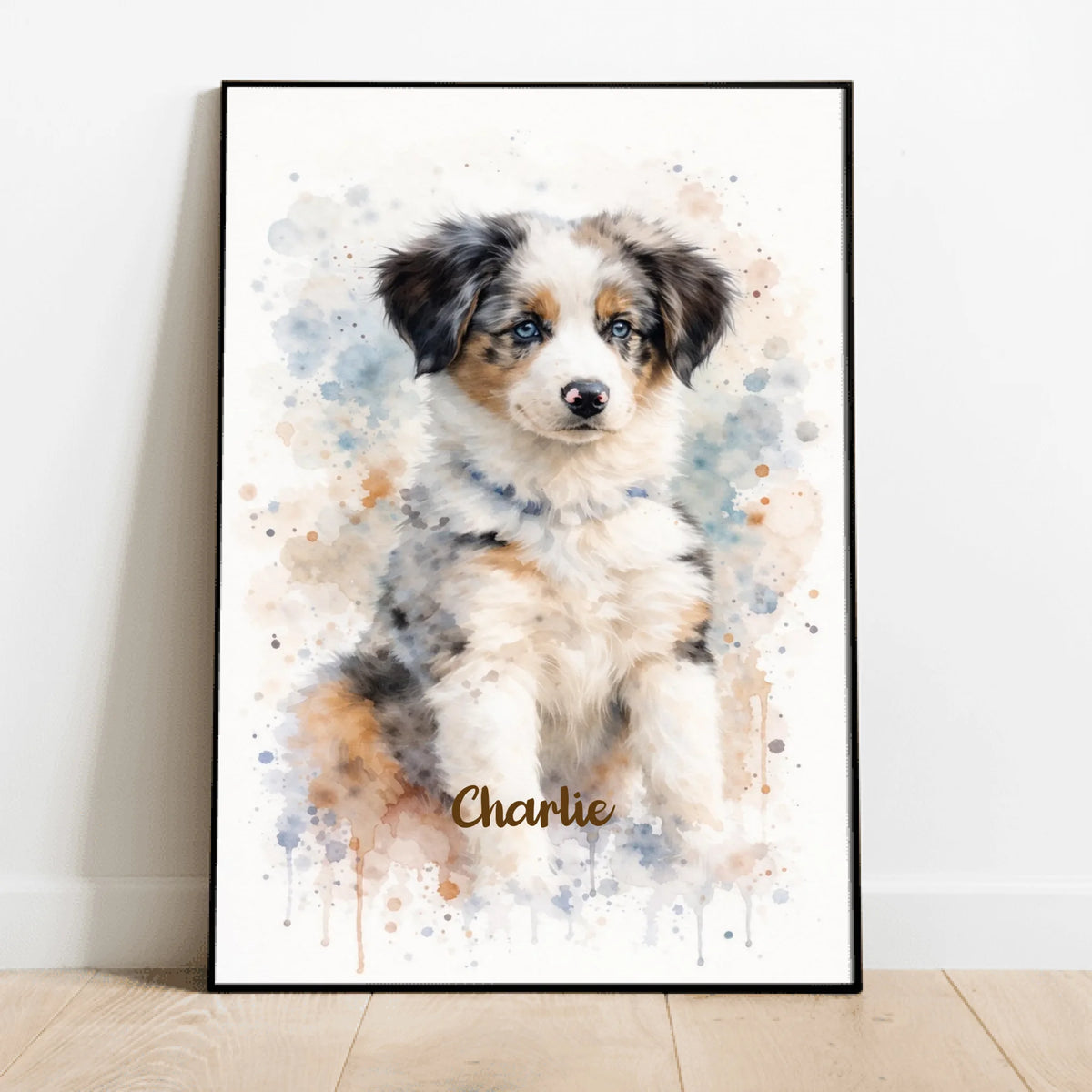 Personalised Poster - Watercolour Realistic Portrait